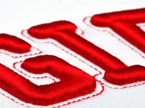 3d embroidery  garment embroidery